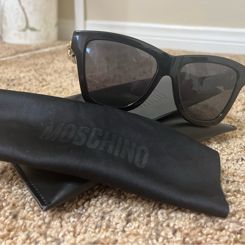 Moschino Black Sunglasses